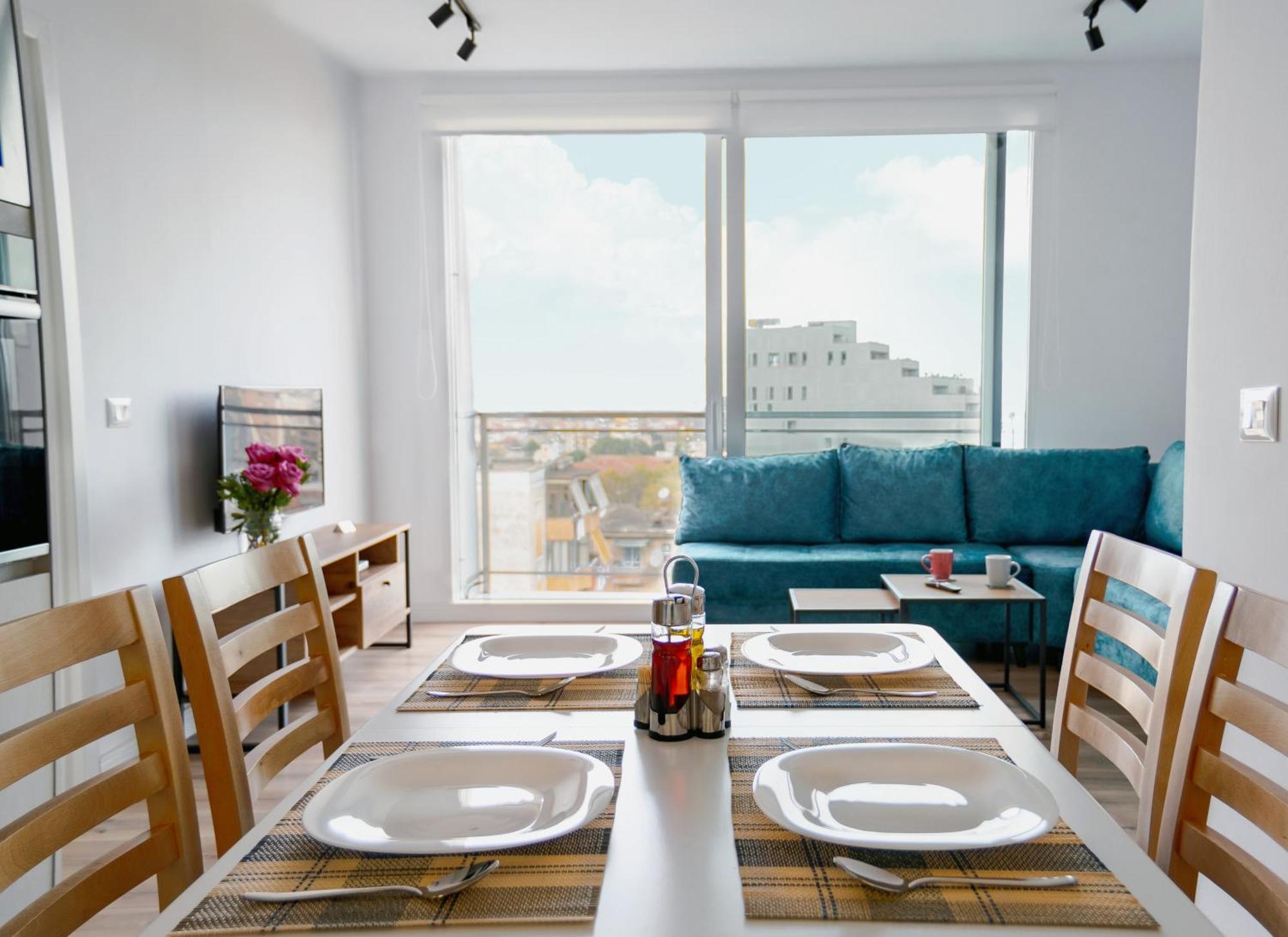 Urban Serenity City Skyline View Apartment 1 Tirana Bagian luar foto